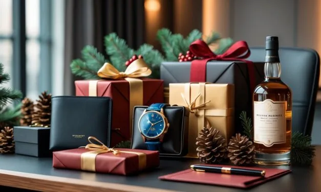 Luksuriøse firmajulegaver til manden der har alt