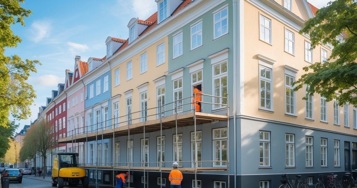 Sådan får ejerforeningen den flotteste facaderenovering i København