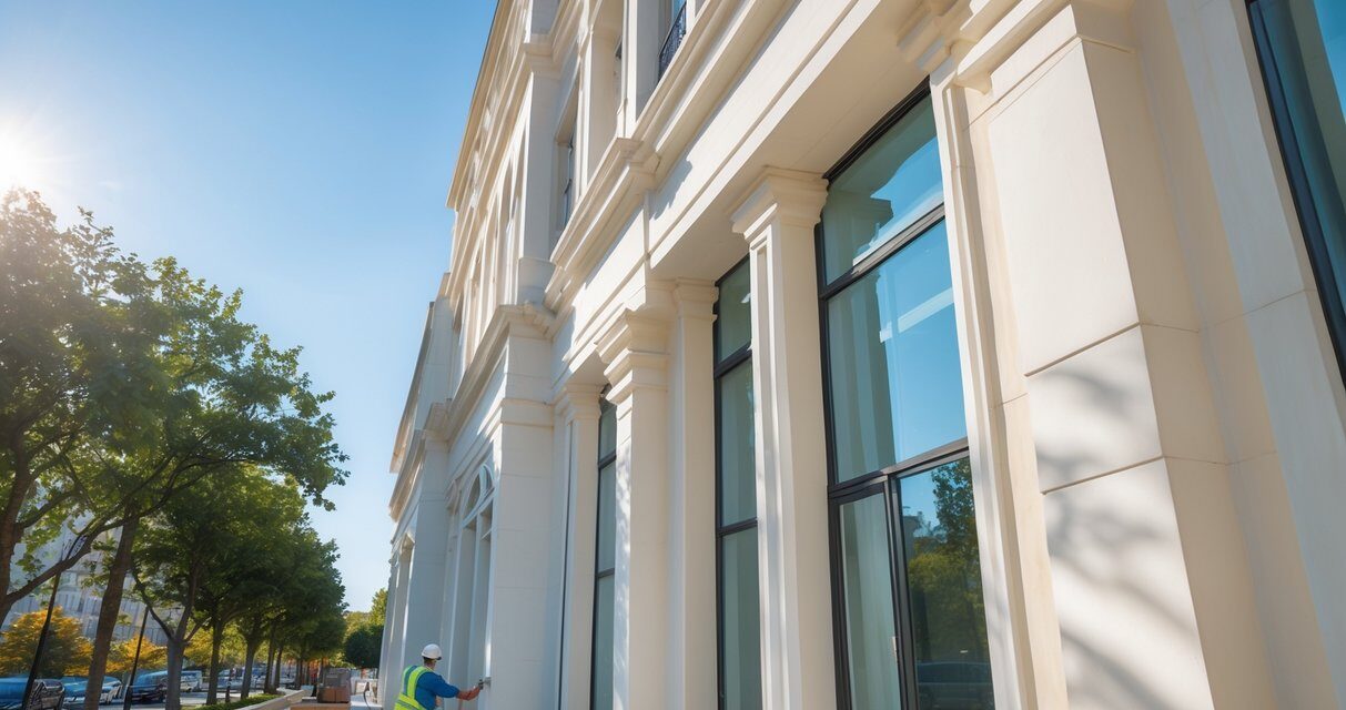Sådan får du en smuk og holdbar facade med renovering af facade løsninger