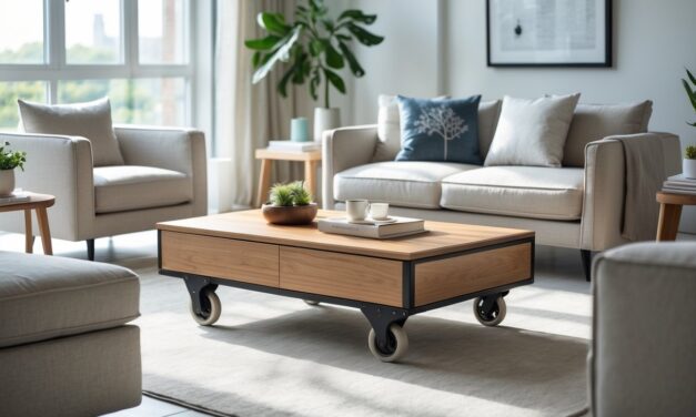 Sådan vælger du det perfekte sofabord med hjul til din stue