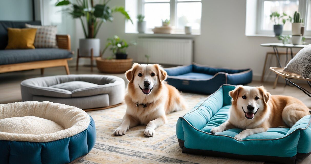 Sådan vælger du flotte og praktiske hundesenge til dit hjem